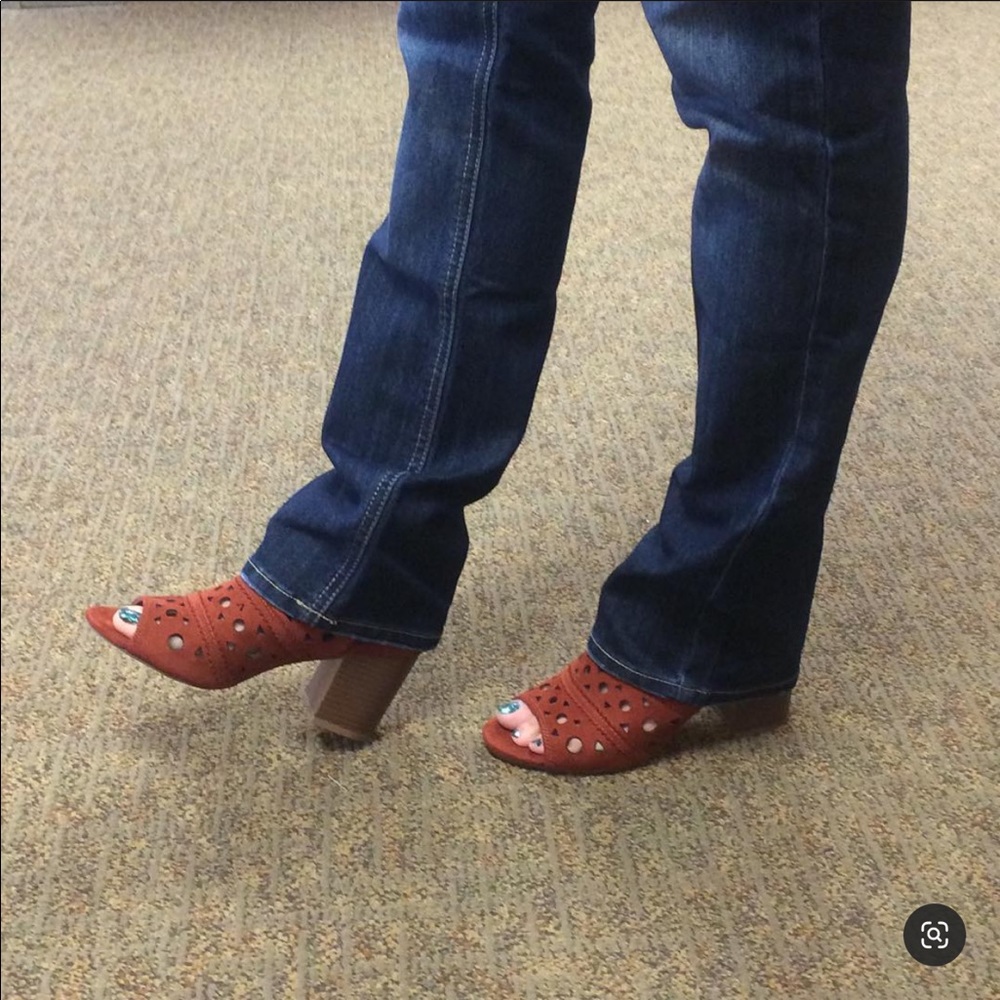 Open Toe Block Heel - image 2